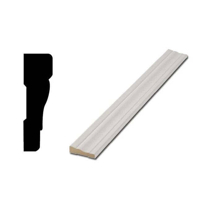 Woodgrain Millwork Case Finger-Jointed Door+Full Stick+Interior Solid Wood(5Pck)