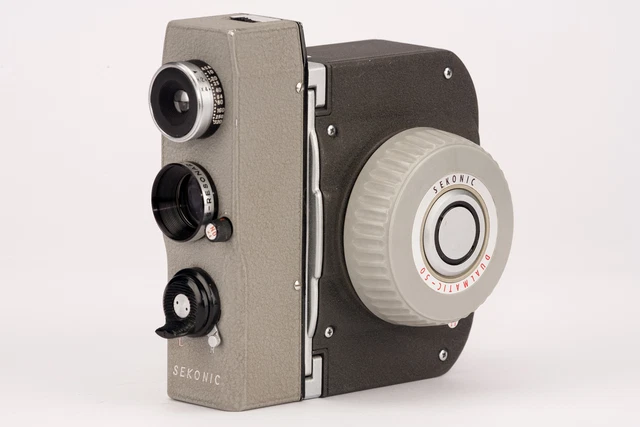 Sekonic Dualmatic-50 Fotocamera Macchina Fotografica Doppio 8 Cine
