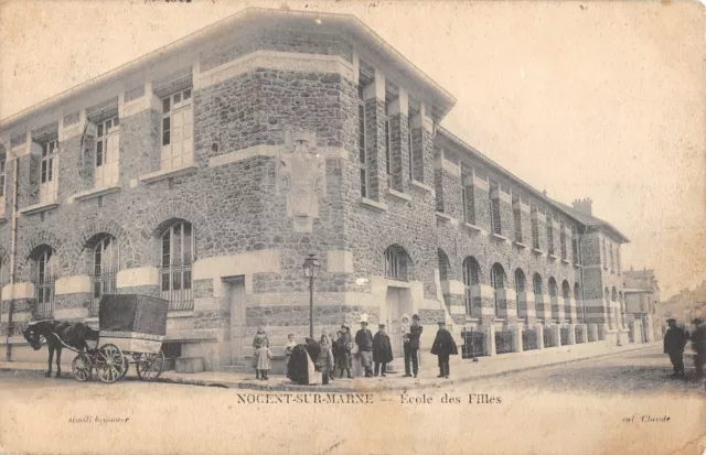 Cpa 94 Nogent Sur Marne / Girls' School
