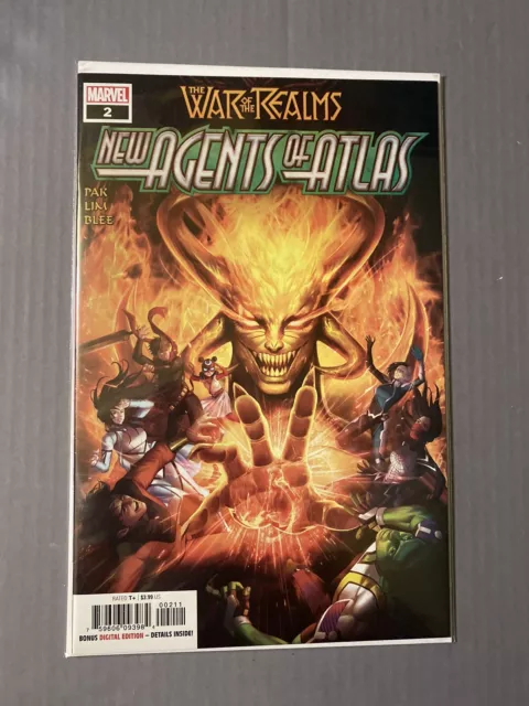 War Of Realms New Agents Of Atlas #2 1st Appearance of Sword Master NM Iron Fist