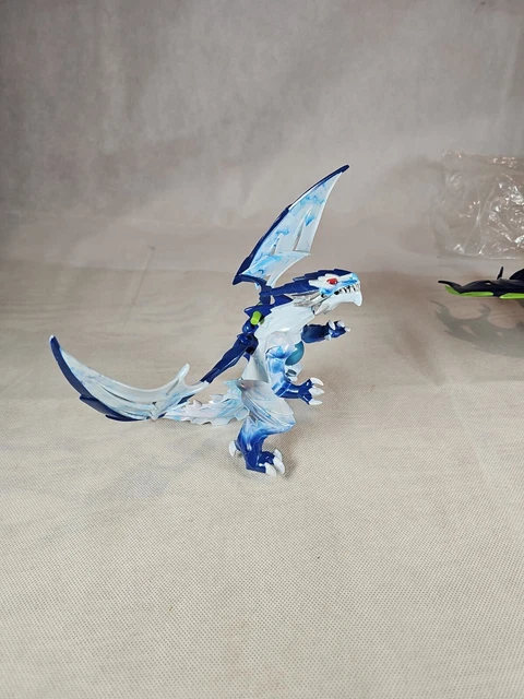Figurine Mega Bloks Skeleton Warriors - Dragon Bleu Articulé (occasion, Collection)