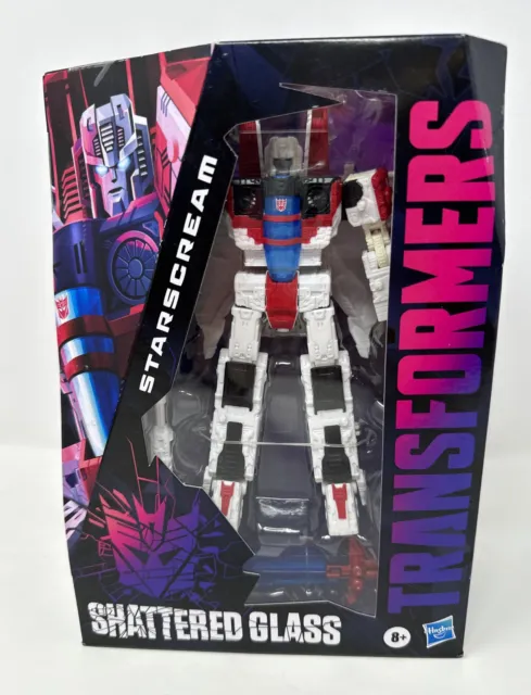 Hasbro Pulse Transformers Shattered Glass Starscream NEW IN BOX