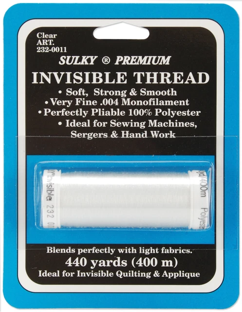 Hilo invisible Sulky Premium 440 yardas transparente -232-0011