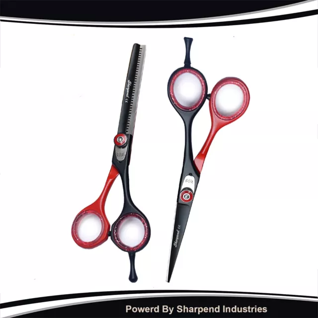 Professional Barber Salon Hairdressing Hair Cutting Thinning Scissors Shears Set