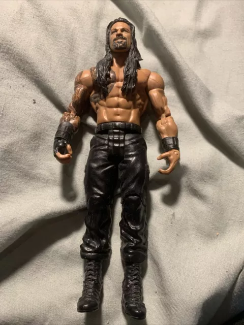 WWE Roman Reigns Wrestling Figure-Elite Series-Mattel-Shield Outift