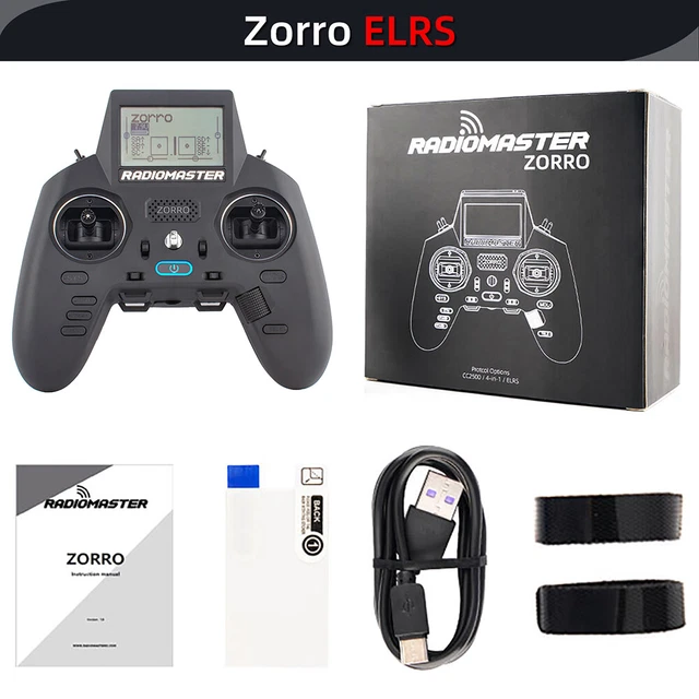 RadioMaster Zorro 2.4GHz 16 Canali Radio Controller Con ELRS - Modello RM-HP0157.0016