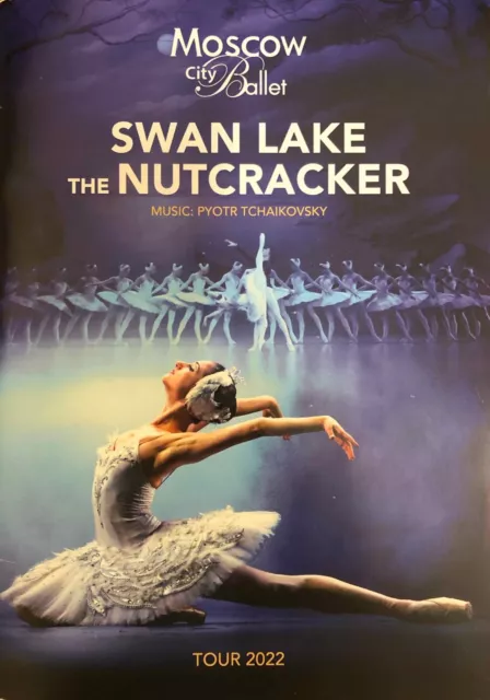 Nutcracker, Swan Lake Moscow City Ballet, Tour PDF Programme, 2022