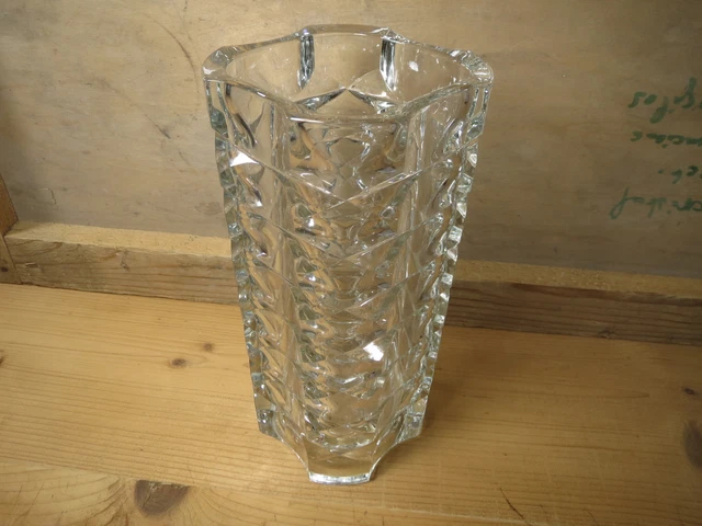 TRÈS BEAU VASE Cornet en cristal Saint Louis France XX ÈME EUR 60,00