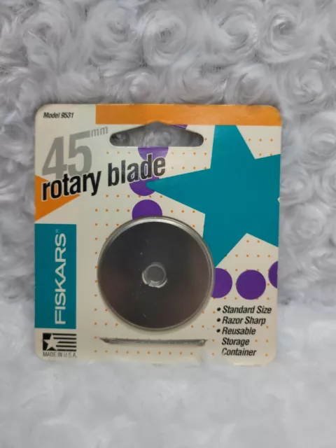 Fiskars Rotary Paper Trimmer 45 mm Straight Blade Cutter Replacement Blade 9531