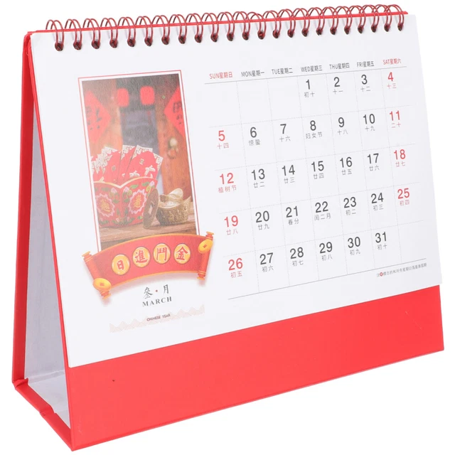 TABLE CALENDAR 2023 Desk 2023 Calendar Desk Calendar Household Standing