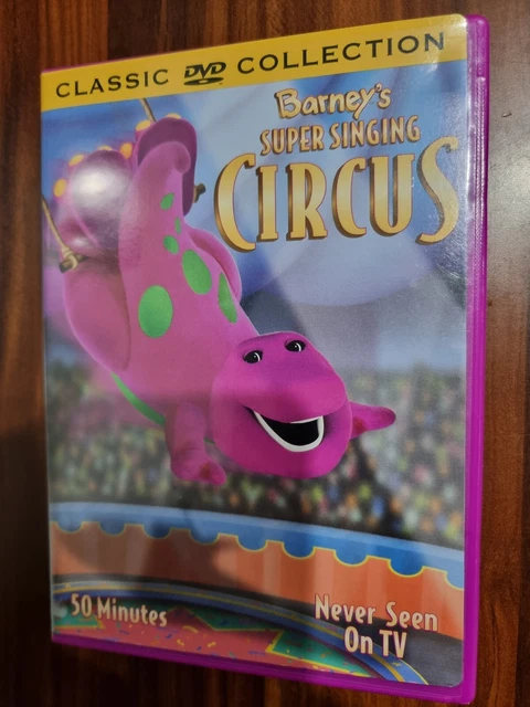 BARNEY'S SUPER SINGING Circus DVD Region 1 NTSC $22.99