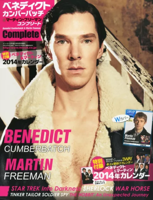 Magazine Book 2013.9 Benedict Cumberbatch & Martin Freeman Complete Japanese