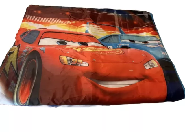 Lightning McQueen 2 Piece Slingback- Sack w/Sleeping Bag Disney Pixar