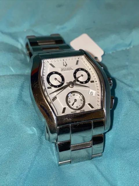 ACCUTRON BULOVA 63B143 Stratford Chronograph Men s Stainless Steel