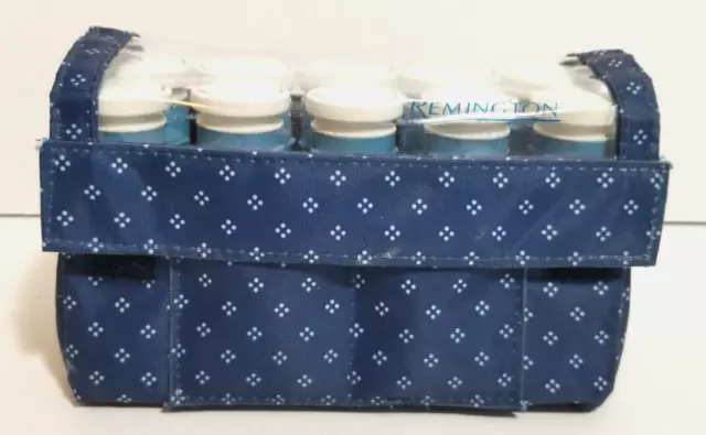 Remington Compact Ceramic Travel Hot Rollers 5 Large 5 Medium + Clips