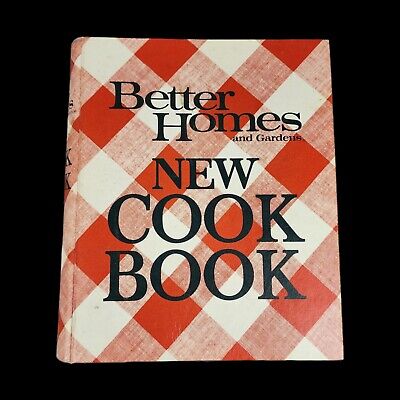 Better Homes & Gardens New Cook Book Red White Spiral Recipes 1976 Binder #2