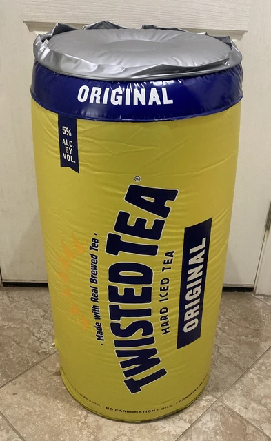 TWISTED TEA Outdoor Inflatable Advertising Bottle 3 Feet Tall! Hard Tea Tall Boy