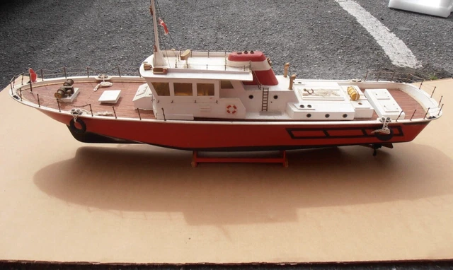 RADIO CONTROL SAMSON 2 boat WOOD build £240.00 - PicClick UK