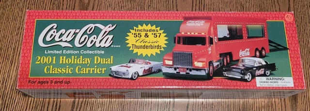 2001 Holiday duel  Coca-Cola Classic Carrier Semi - 16" - NEW- N3