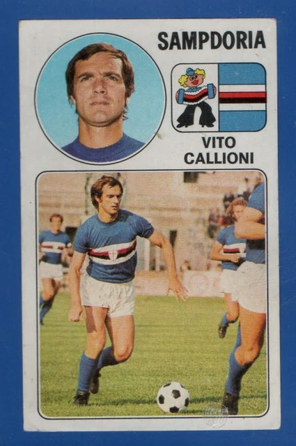 PANINI FOOTBALLERS FIGURE 1976/77 N.255 Callioni Rec/Removed £1.54 ...