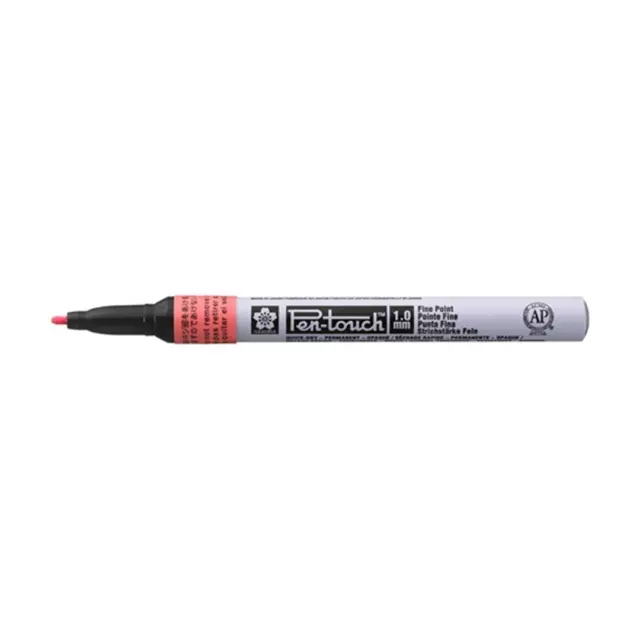 Pennarello Pen Touch Fine Fluo Punta 1mm Rosso | Sakura