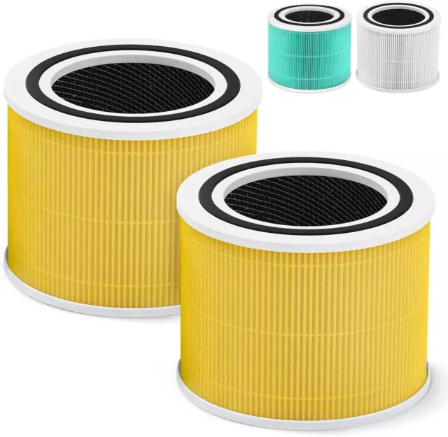 NEW* (2 Pack) Core 300 Air Purifier Replacement Filter Comp. with LEVOIT 3-in-1