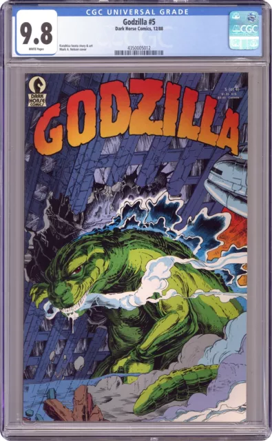 Godzilla #5 CGC 9.8 1988 4350005012
