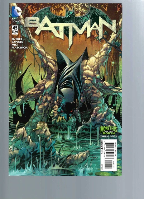 Batman  45  - Monsters Of The Month Variant -  Scott Snyder  - Dc Comics New 52