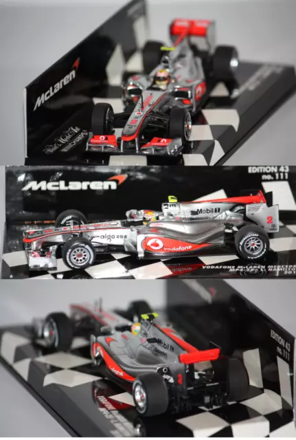 Minichamps F1 McLaren Mercedes MP4-25 L. Hamilton 2010 1/43 530104302