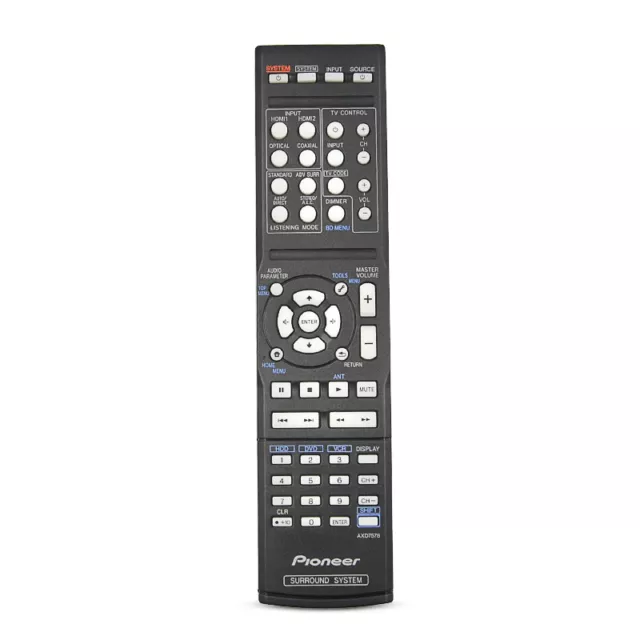 AXD7578 Remote Control Fit For Pioneer HTP-sSB300 Surround System Theater