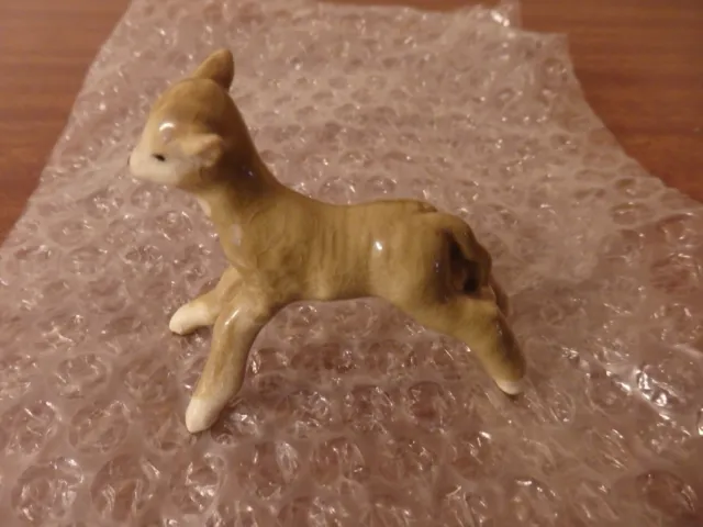 Rare Early George Wade Lamb (Tail Down) Small Animal Figurine