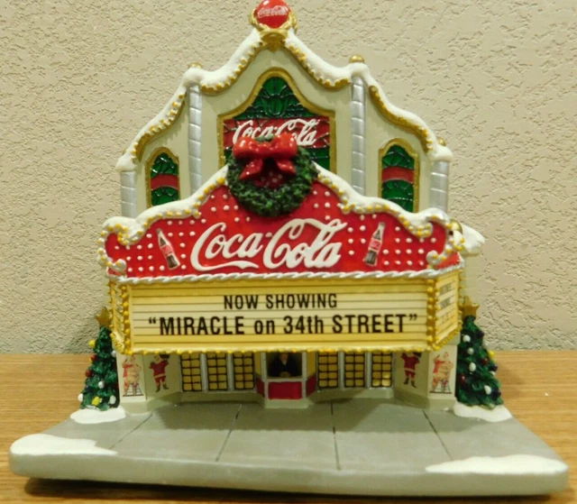 VTG HAWTHORNE VILLAGE Coca Cola Theater Sculpture No. B022981 Ceramic