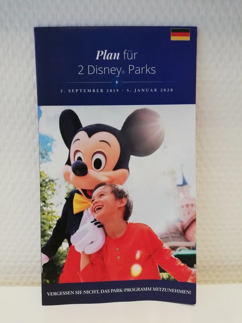 DISNEYLAND PARIS WALT Disney Studios Parkplan Park Map 2019 2020