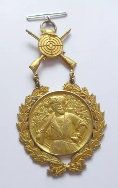 Schützenmedaille --Schützenkönig 1919-- Zimmerstutzen Stuttgart Cannstadt Mayer