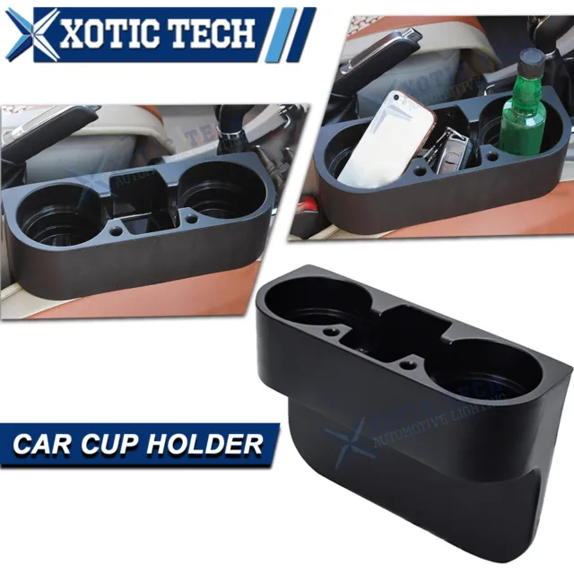 Car Seat Seam Cup Holder Phone Mount Stand Storage Organizer Universal Fit