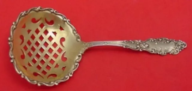 Luxembourg by Gorham Sterling Silver Nut Spoon Pierced GW w/Decorated Lip 4 1/2"