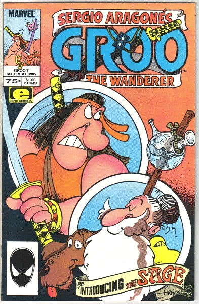 Groo the Wanderer Comic Book #7 Marvel Comics 1985 VERY HIGH GRADE NEW UNREAD