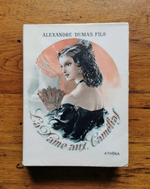 La Dame aux Camélias de Dumas Fils illustrations d’André Hofer Athéna 1948