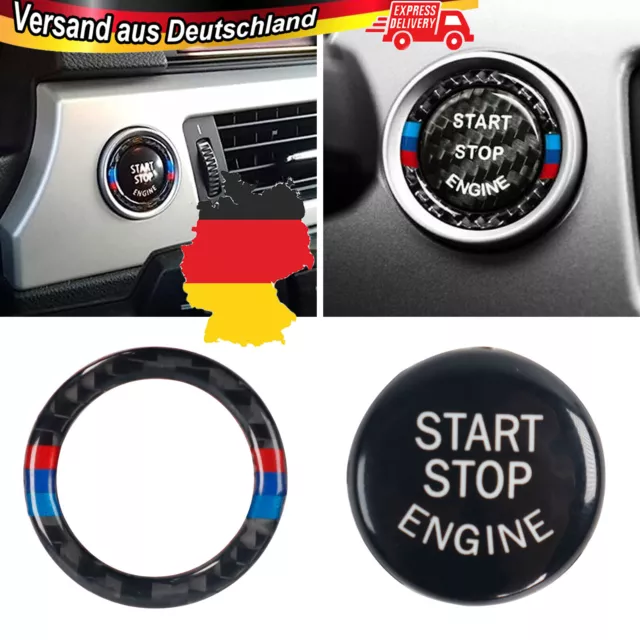 Start Stop Ring Abdeckung Alu Rot Geeignet Für VW Golf 7 Tiguan T-Roc  Passat B8 Arteon Caddy online kaufen bei FFZ Parts oder Carstyler Der  Kofferraumschutz für Dein Auto