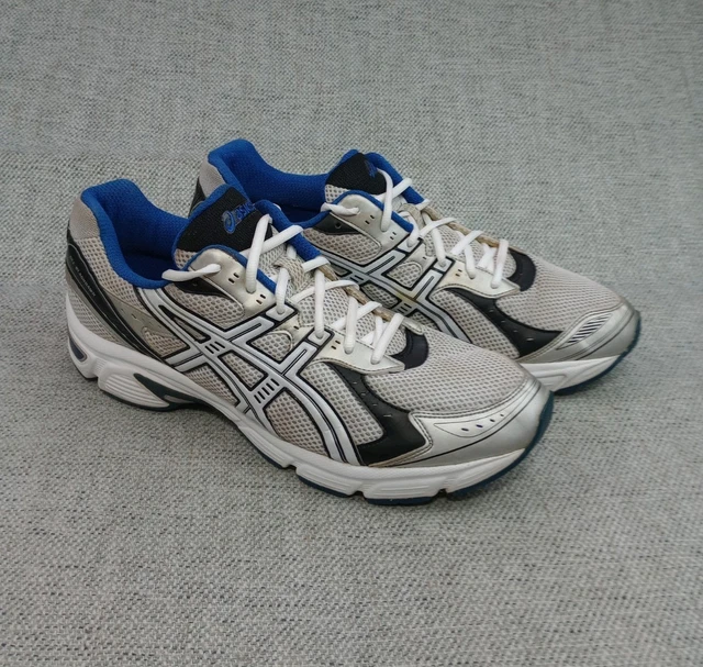 ASICS GEL BLACKHAWK Mens Size UK 12 Grey Running Shoes T1F4N
