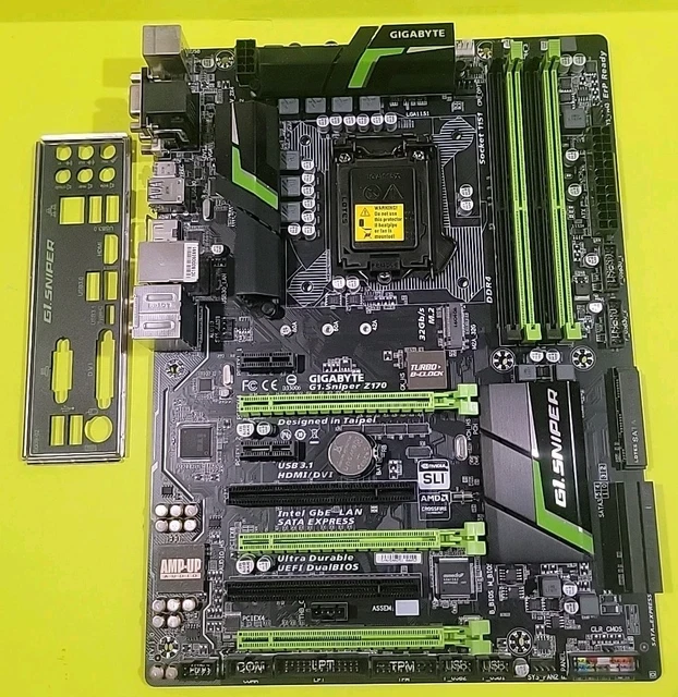 GIGABYTE G1 SNIPER Z170 LGA1151 ATX Form Factor PicClick CA
