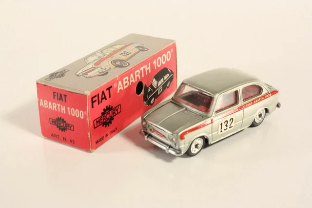 MERCURY 42, FIAT Abarth 1000, Mint in Box #ab2173 EUR 169,99