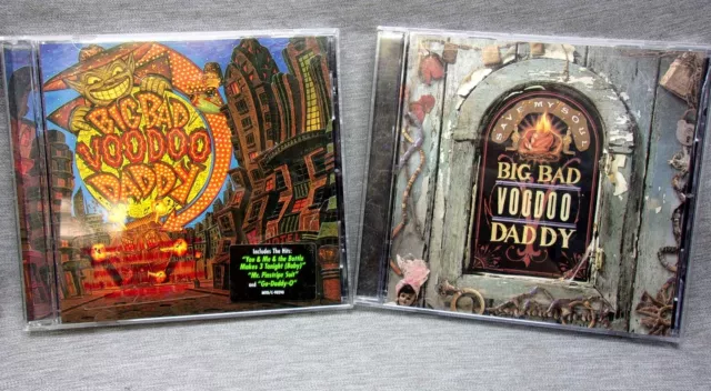 Lot of Big Bad Voodoo Daddy CD's, Save My Soul, Americana