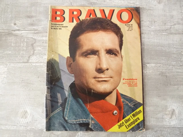 BRAVO Nummer 50/1964 vollständig mit Starschnitt