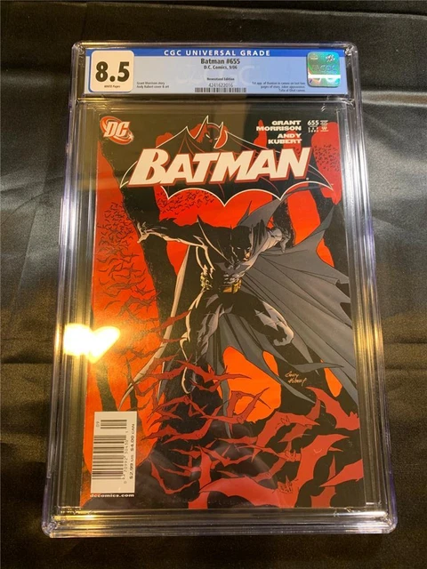 Batman #655 *CGC 8.5 VF+ *NEWSSTAND ED*1st App Damian Wayne* To Appear in Movie! Batman #655 *CGC 8.5 VF+ *NEWSSTAND ED*1st App Damian Wayne* To Appear in Movie!
