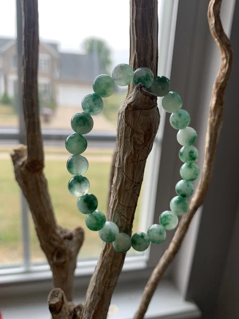 Natural Chalcedony Beads bracelet, Bead: 0.3 Inch