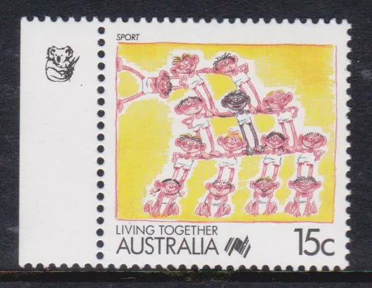 1988 Living Together 15c Sport - 1  Koala Reprint (Left )