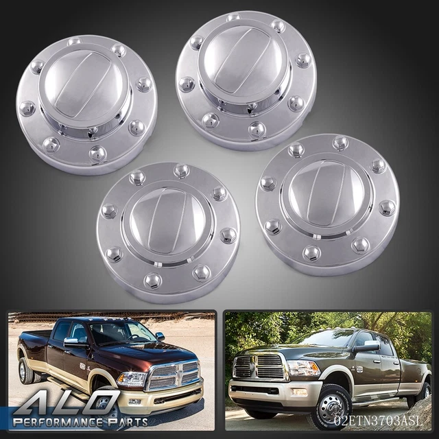 1TON DUALLY ALCOA Alloy Wheel Center Caps Fit For 20112016 Dodge Ram