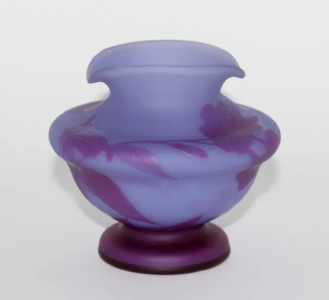 Lötz Jugendstil Enzian Cameo Glas Vase Richard Art Nouveau Bohemian Loetz Glass 3