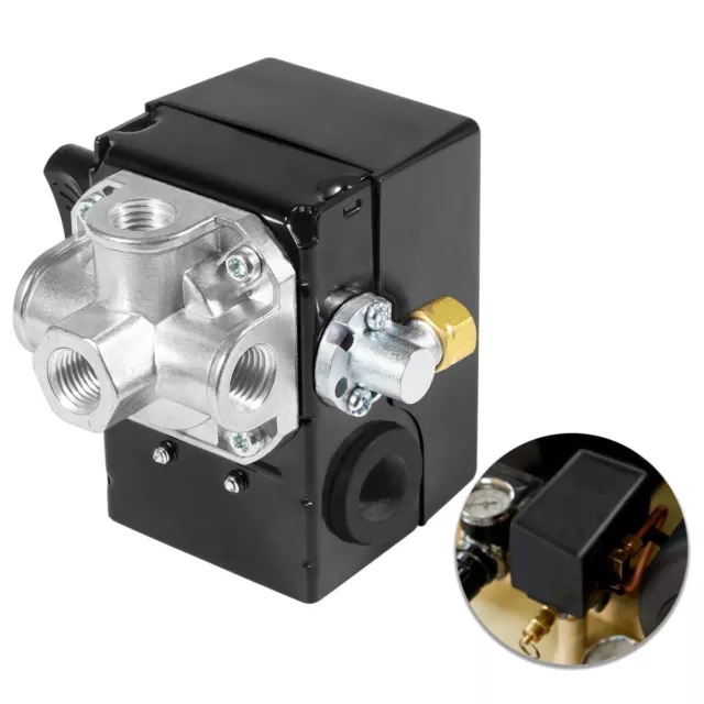 Pressure Switch 23474570 W/Unloader Valve & Lever For Compressor Ingersoll Rand